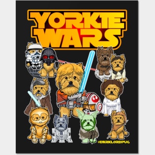 Yorkie Dog Fan Art Posters and Art